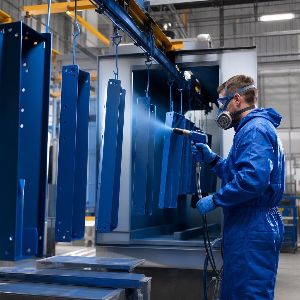 Metal Fabrication Ready for Powder Coating