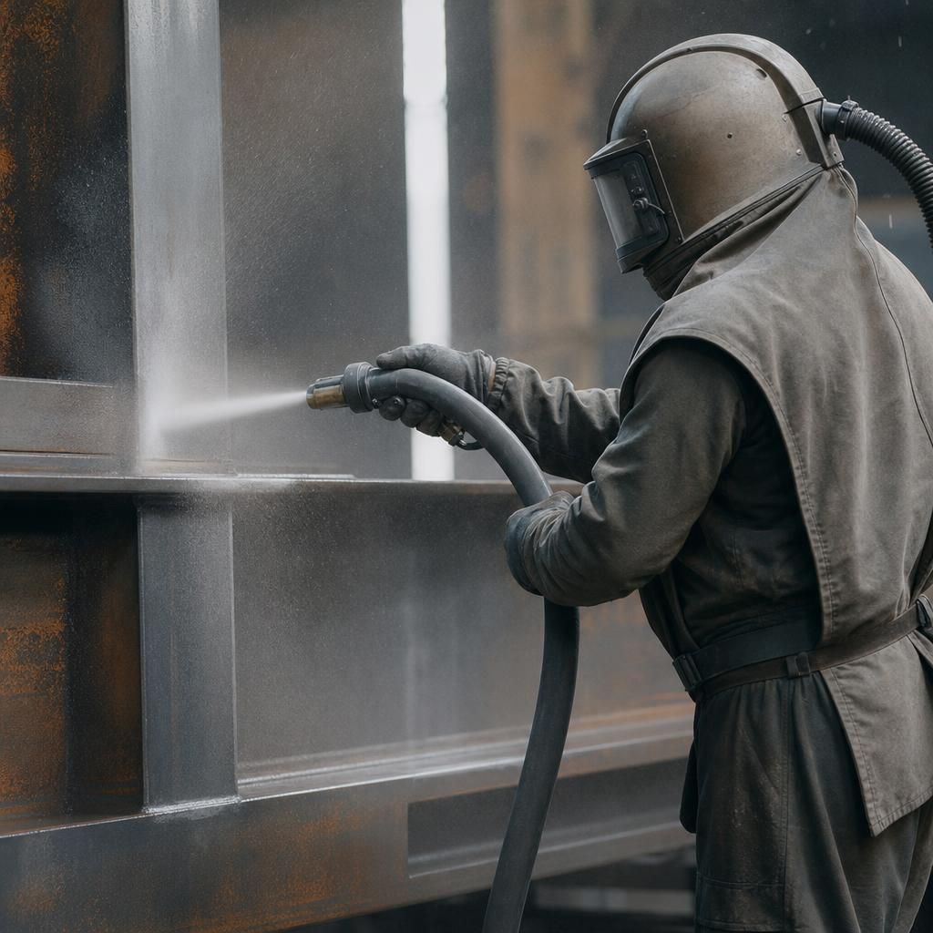 Warehouse of Metal Fabrications