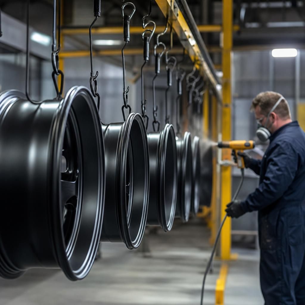 Construction materials protected with coatings