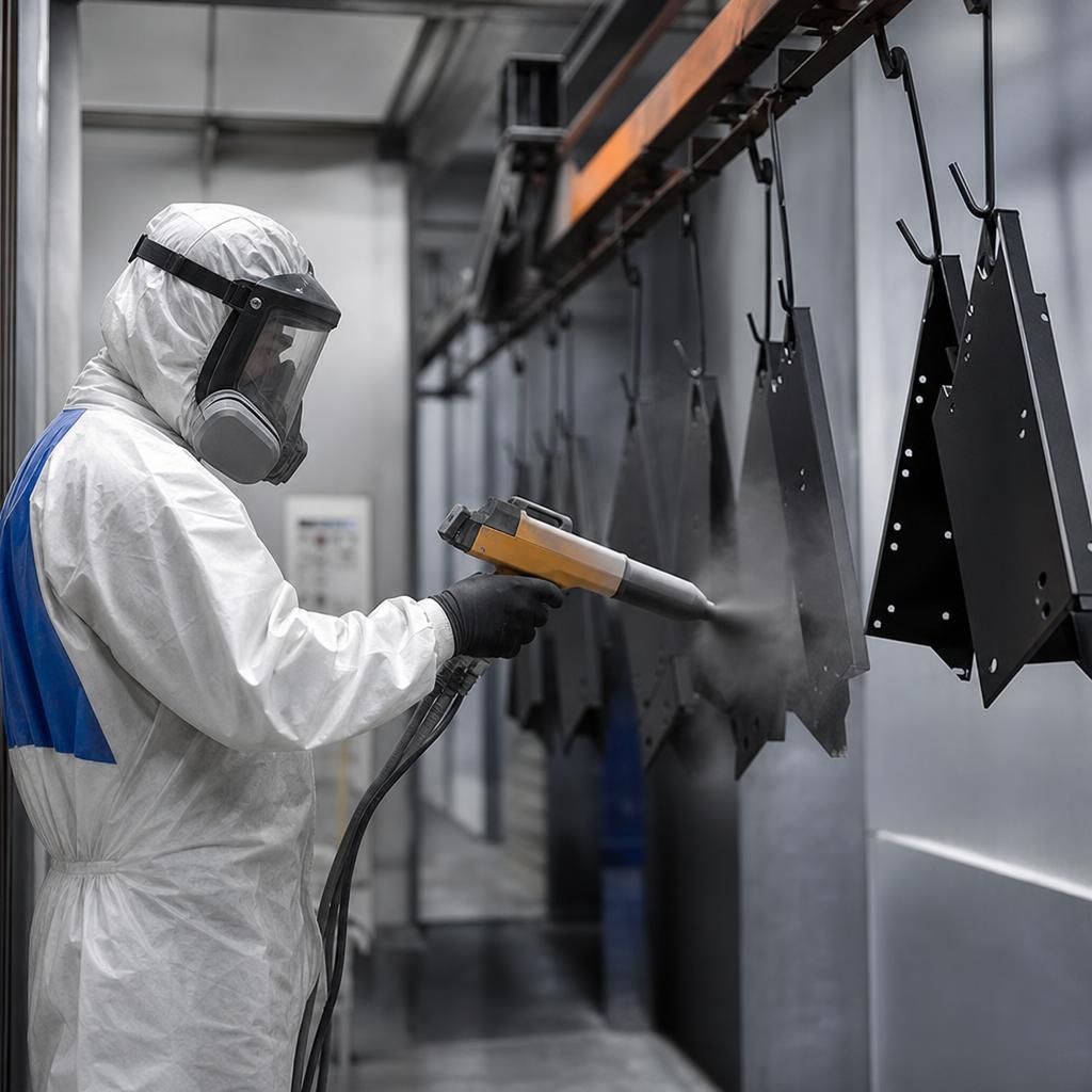 Technician Performing Quality Check