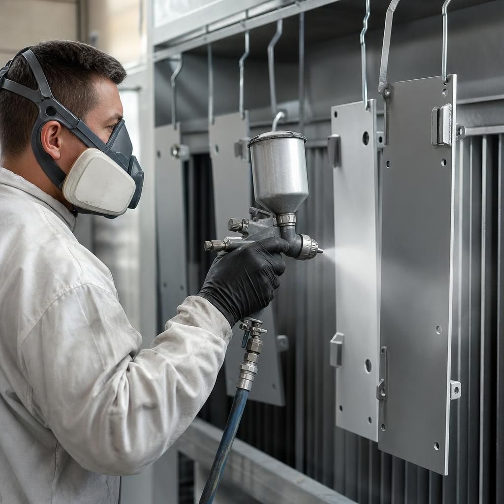 Mixing Epoxy Primer Components