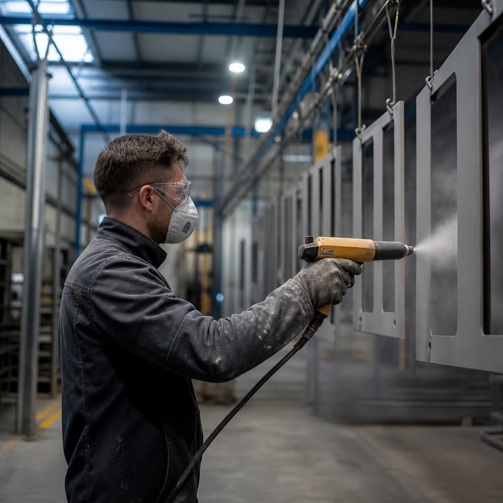 Corrosion-Resistant Powder Coating Application