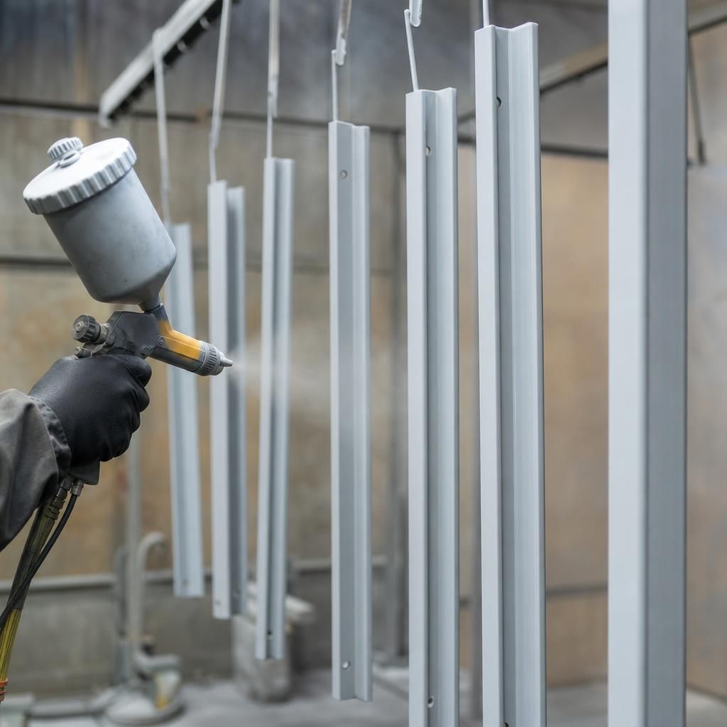 Diagram showing layers of coating with an epoxy primer