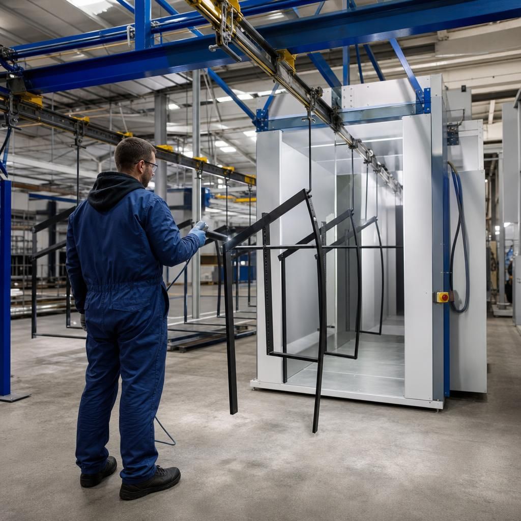 Energy-efficient Design in Powder Coating Equipment