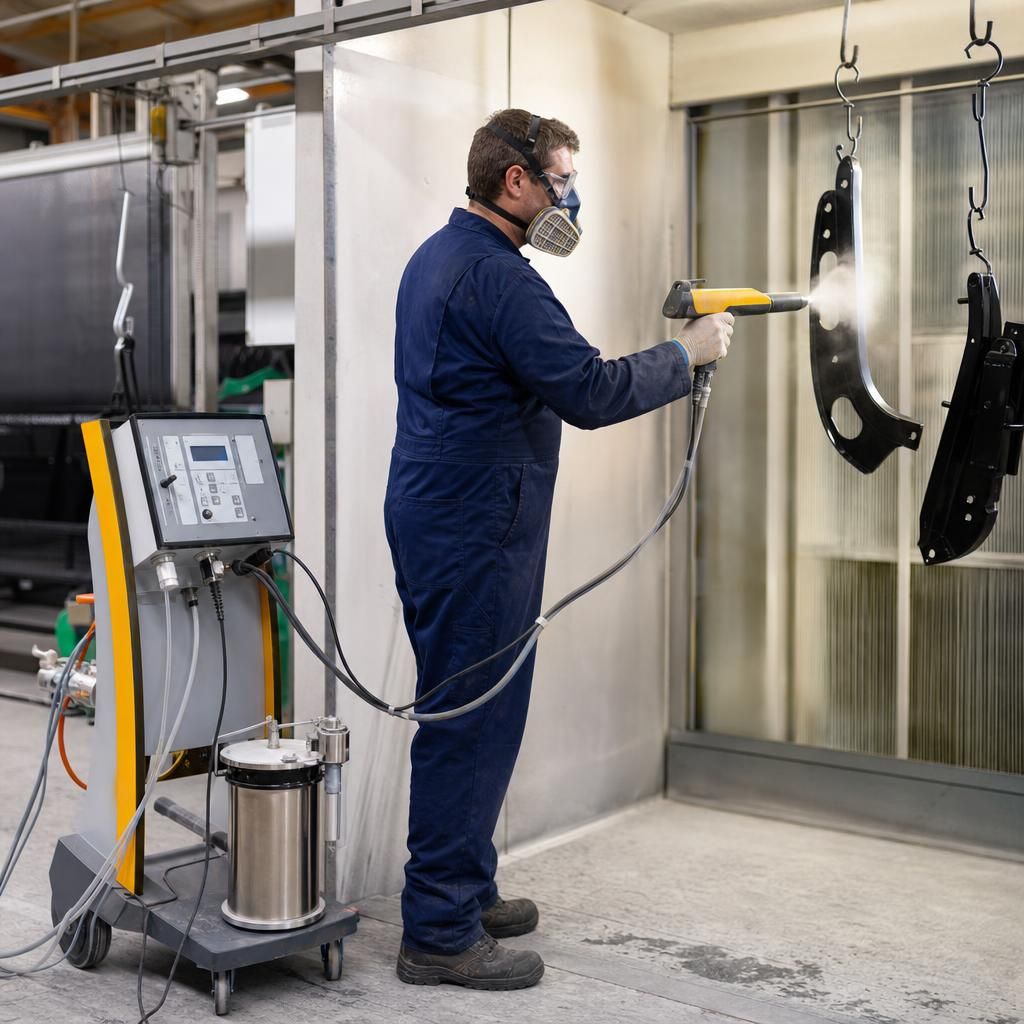Portable Powder Coating Machine
