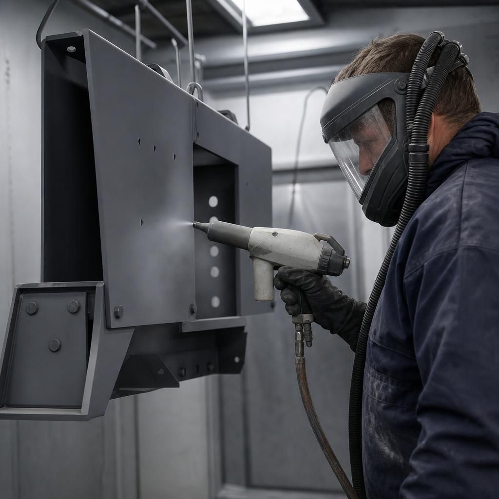 Precision application of protective coating spray