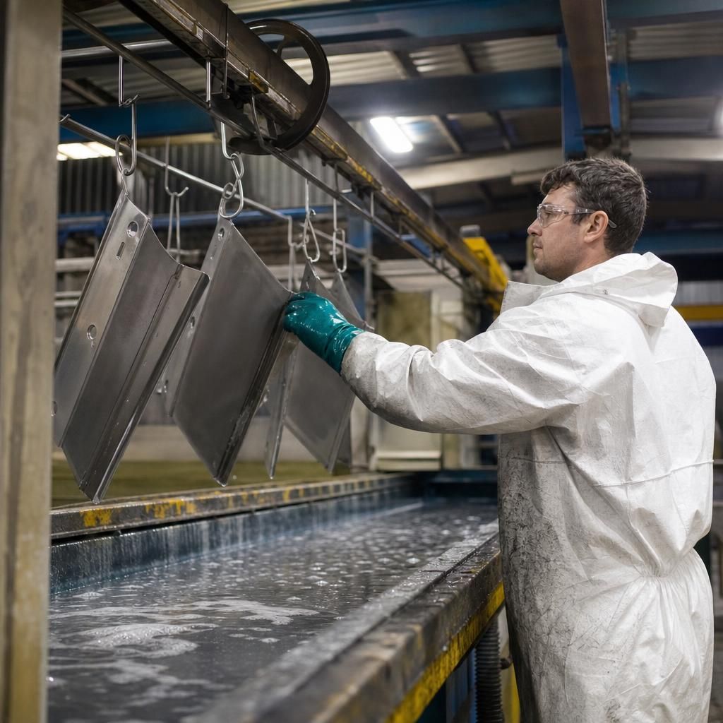 Steel Zinc Phosphate Treatment