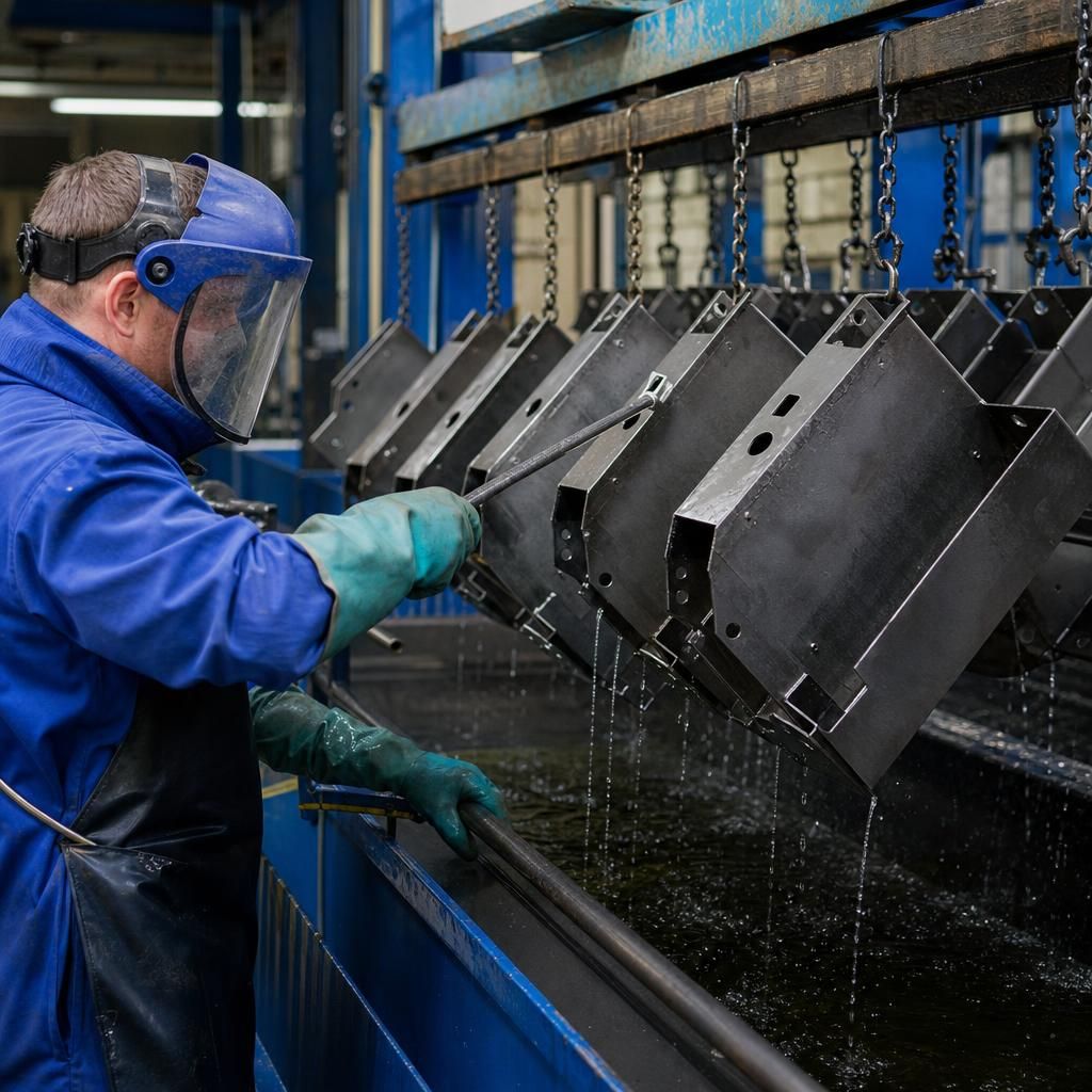 Shot blasting for surface preparation