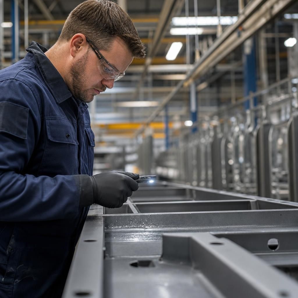 Chromate application on aluminium