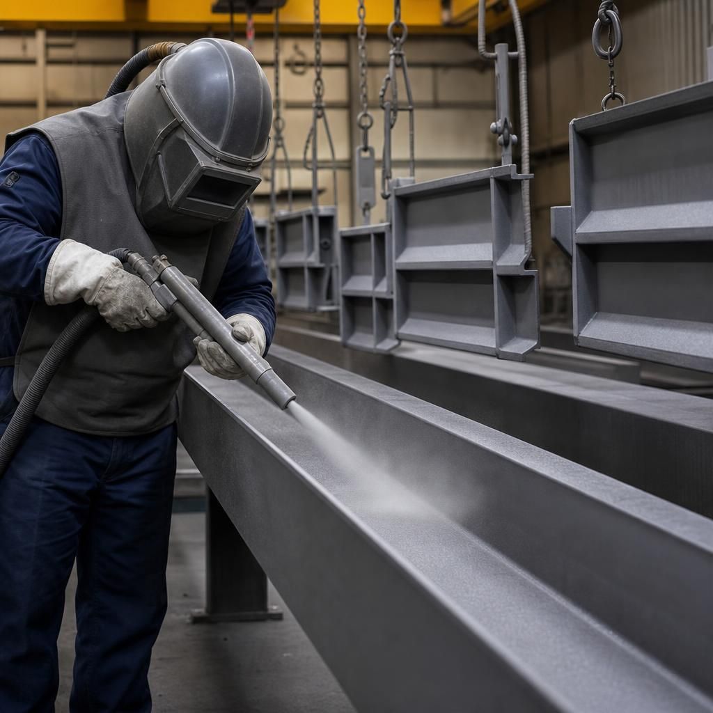 Inspection of steel surface readiness