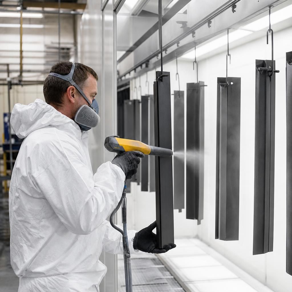 Degreasing metal parts