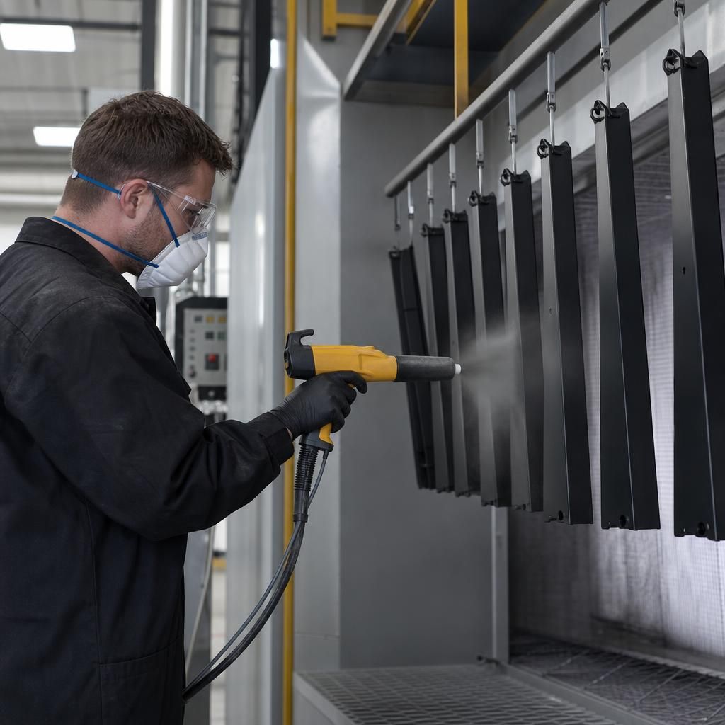 Quality inspection of metal parts