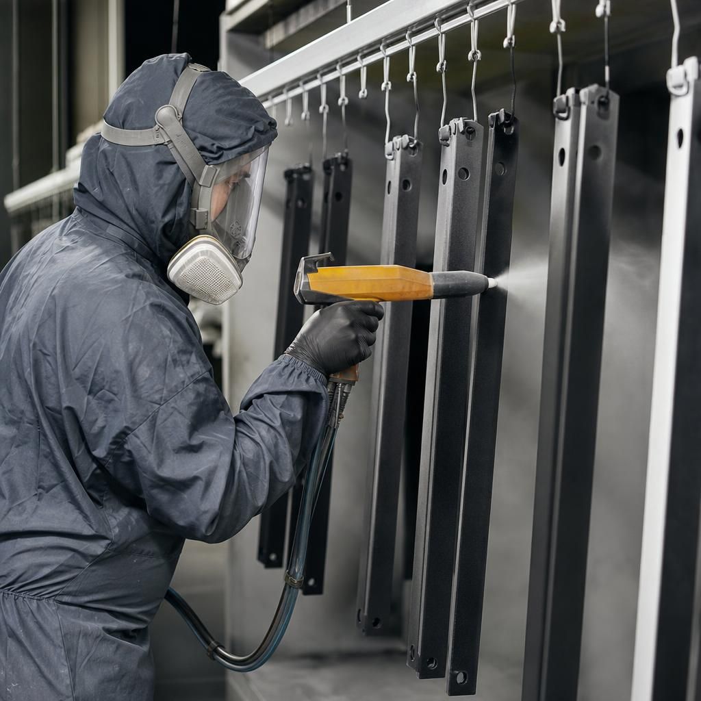 Degreasing metal parts