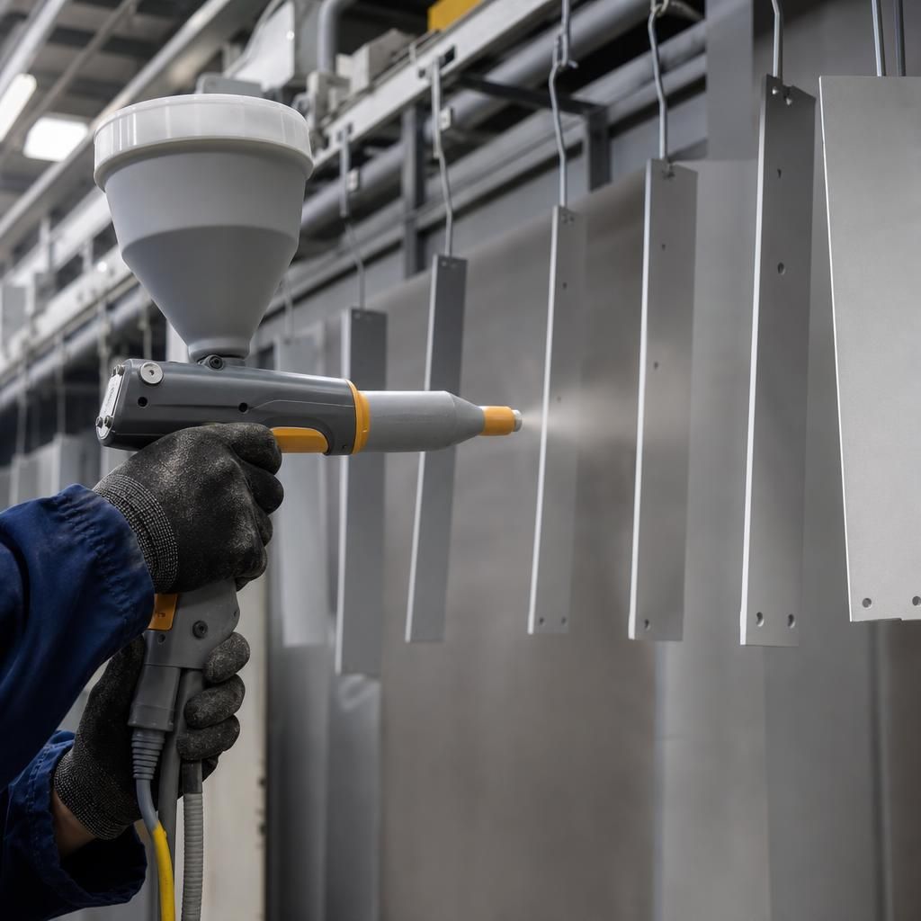 Powder Coating Gun Feed Adjuster