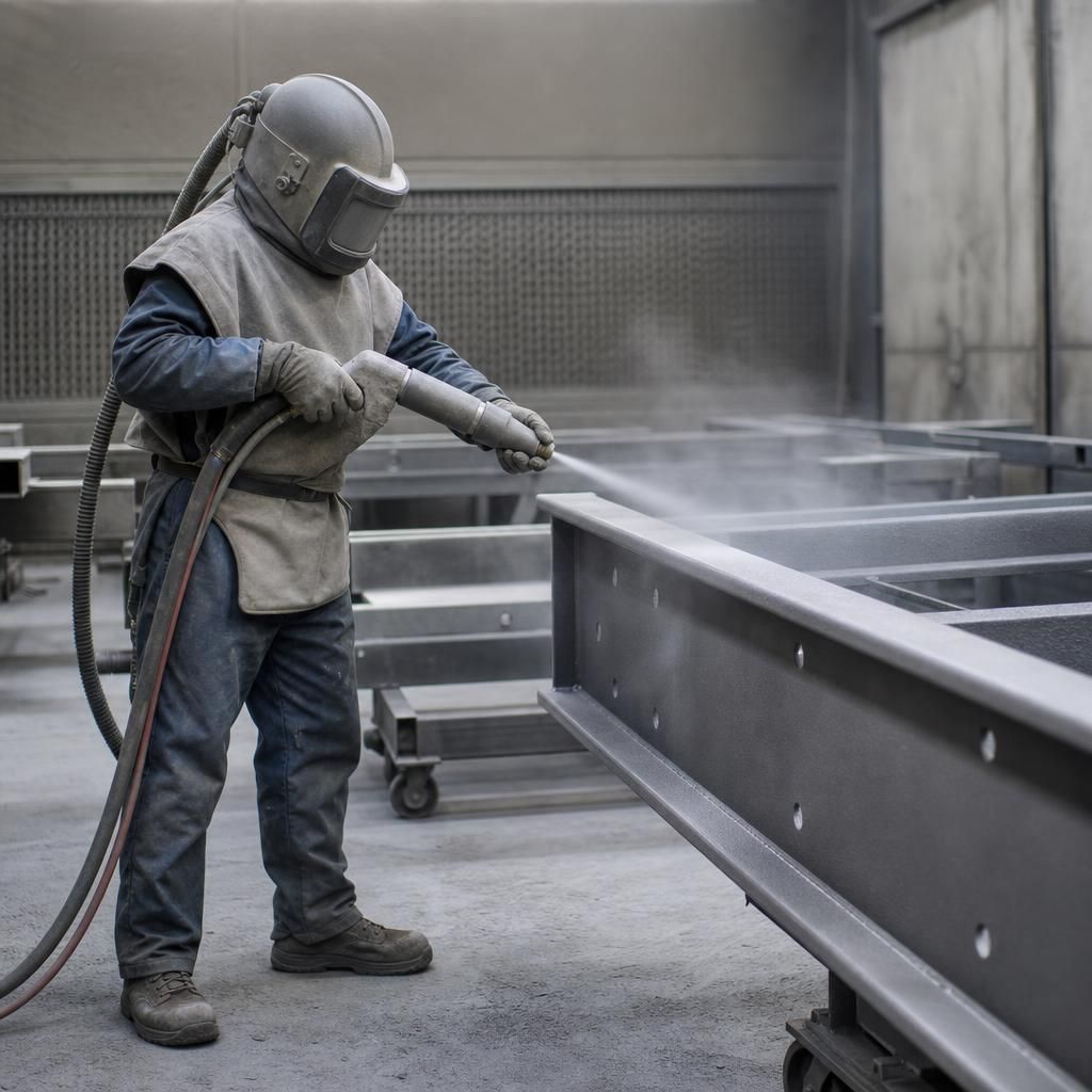 Advanced Sandblasting Chamber