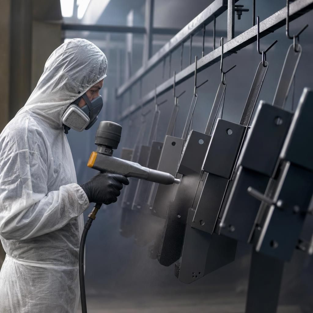 Heat-Resistant Coating on Metal