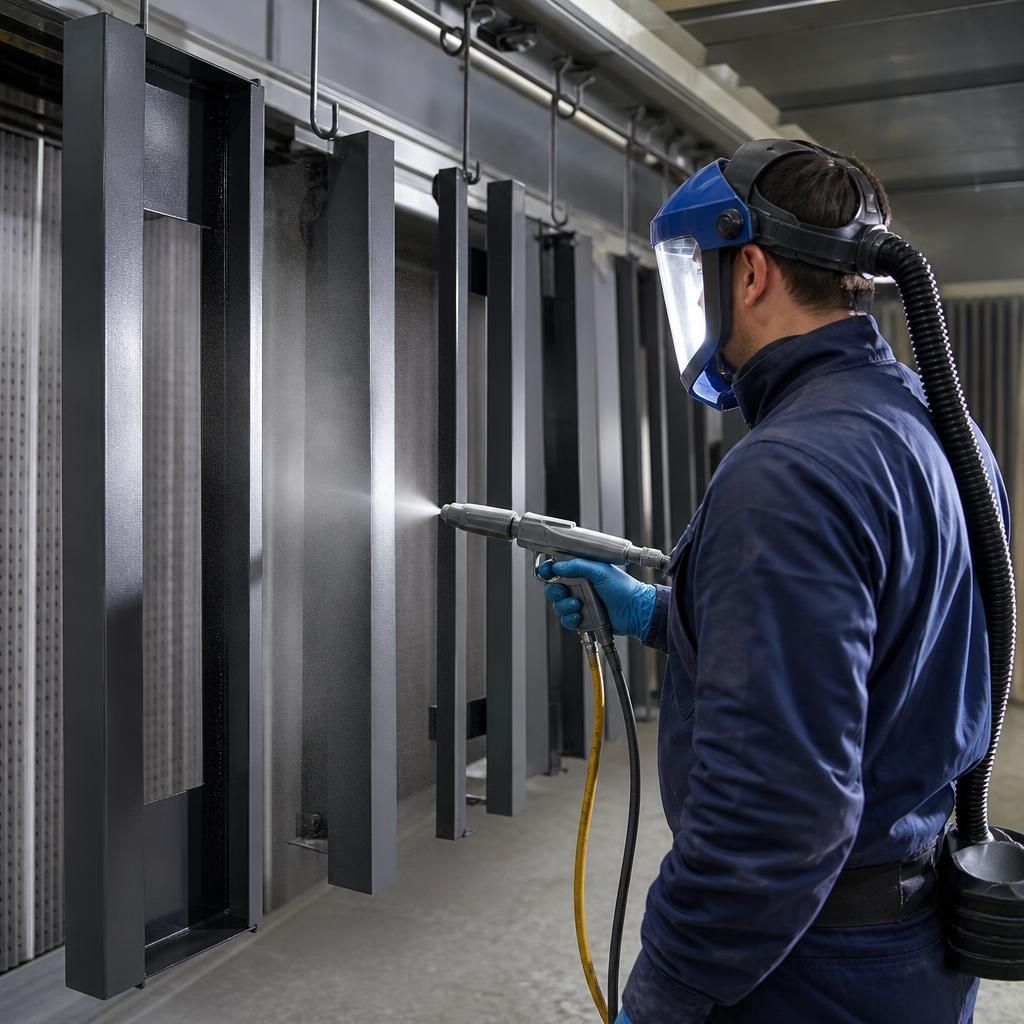 A controlled environment for coating application