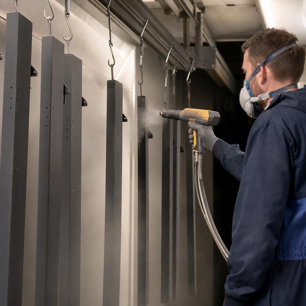 Electrostatic Powder Application Process