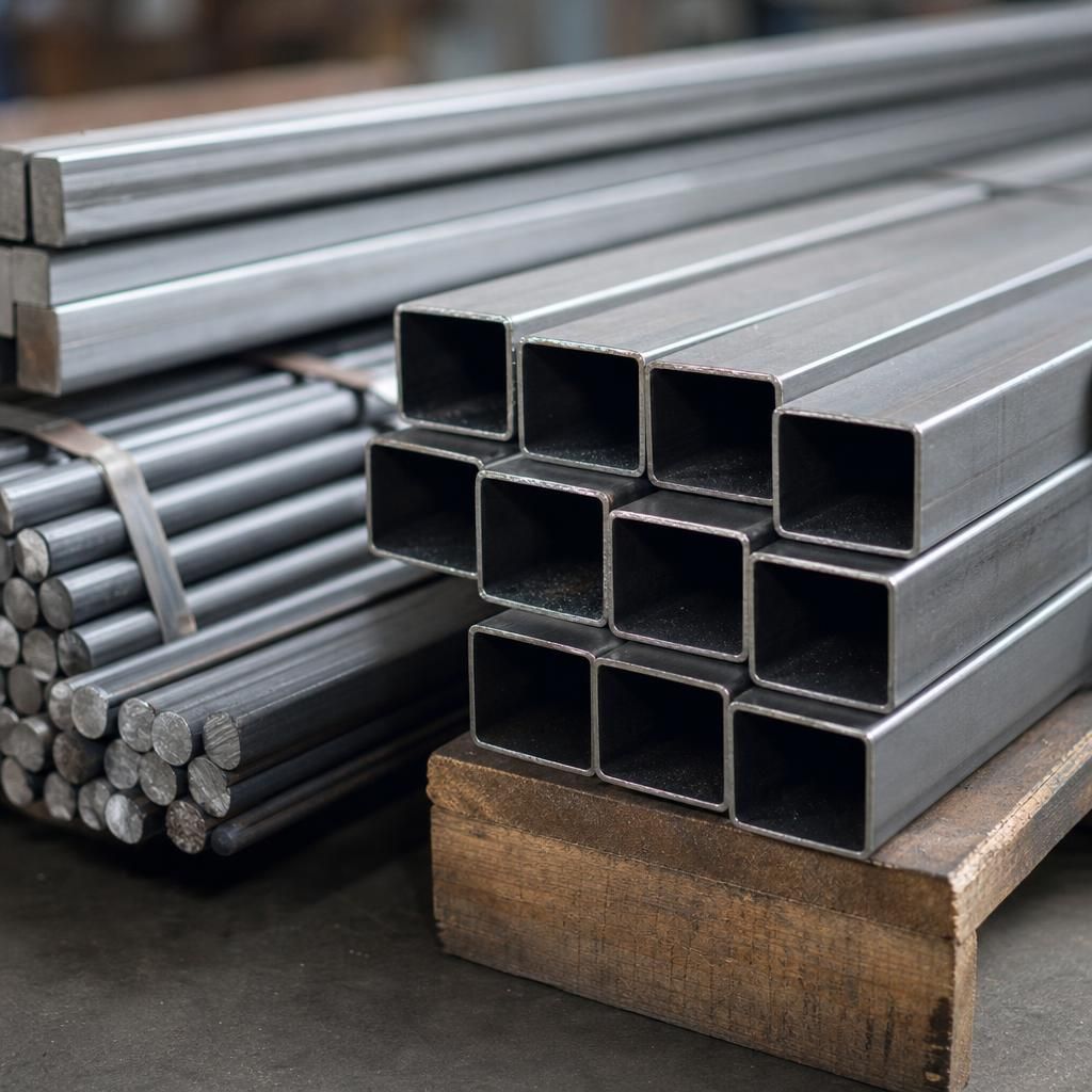 Steel component with UV resistant coating