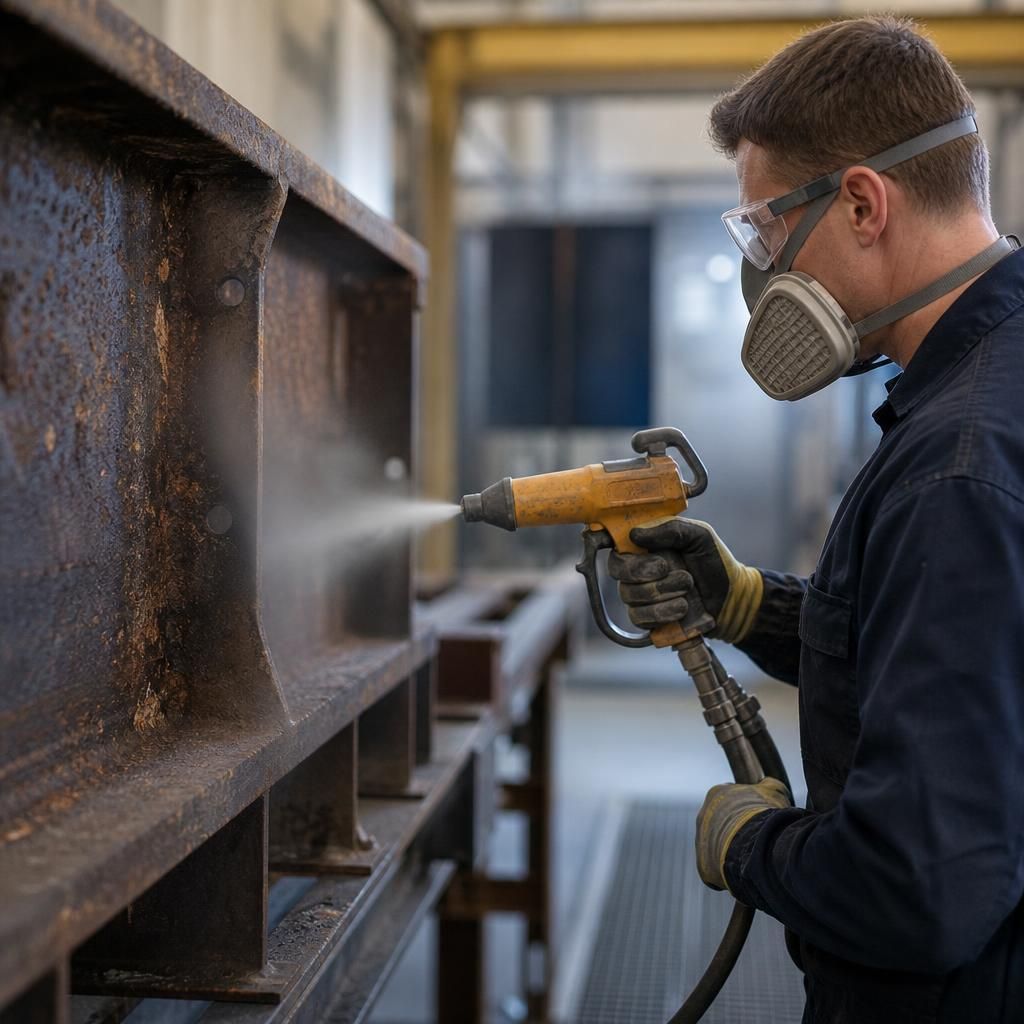 Heat Curing of Powder Coated Steel