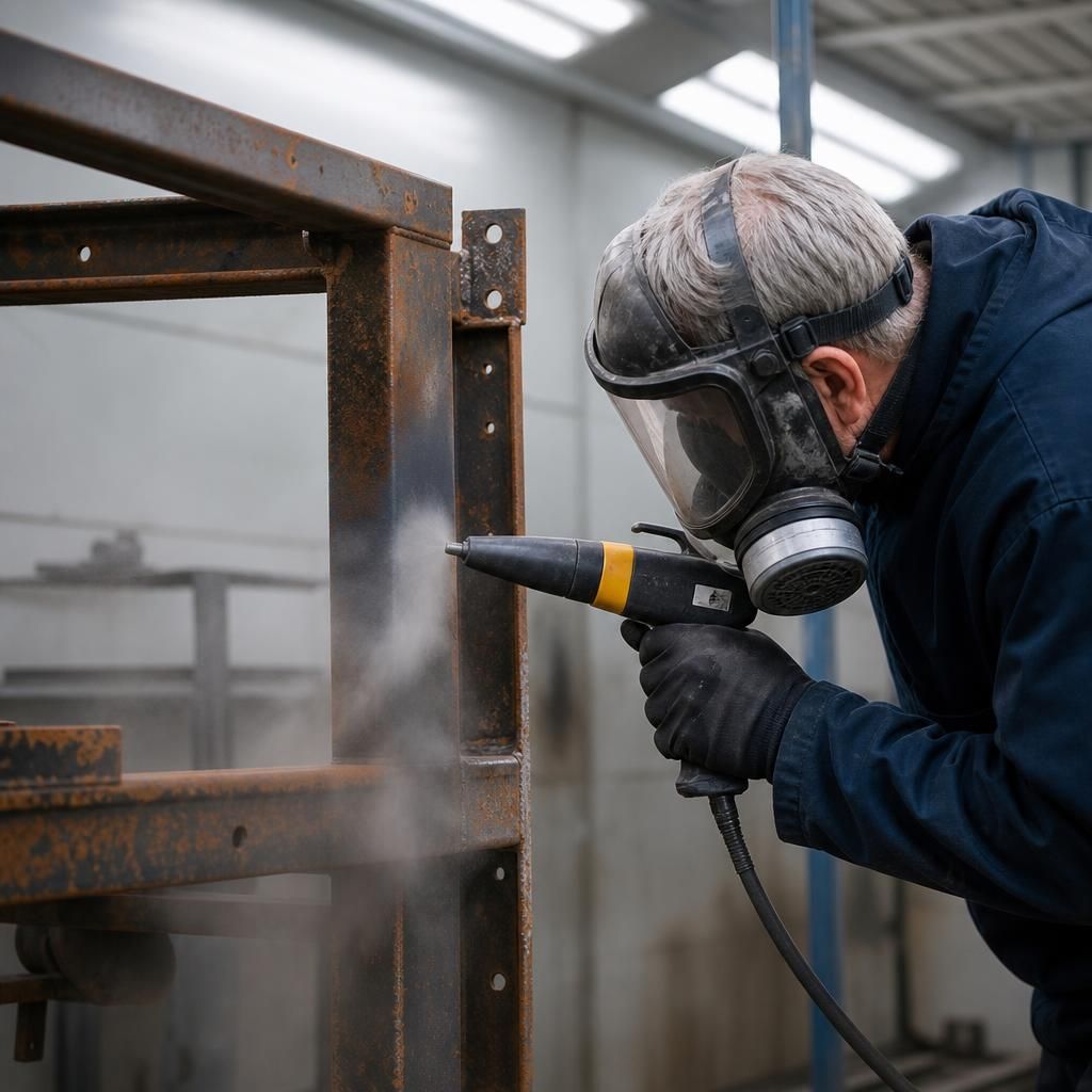 Rust Removal Before Powder Coating