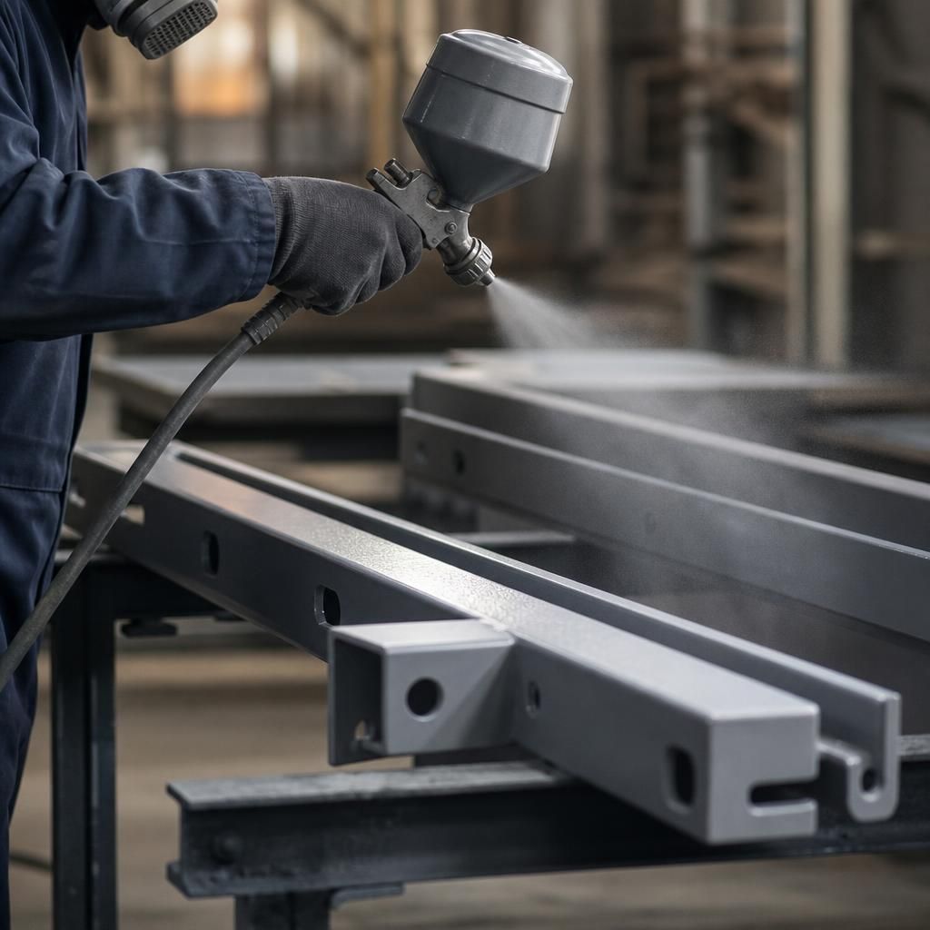 Powder coating expert with equipment