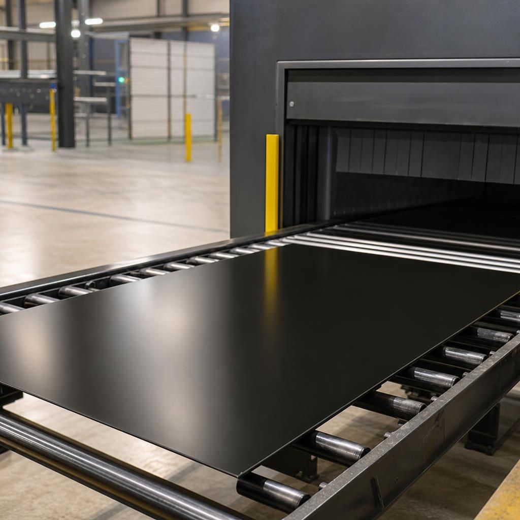 Close-up of a corrosion-resistant panel