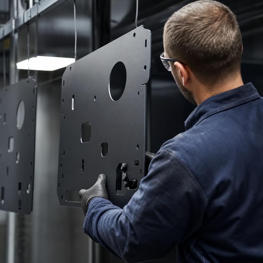 Customisation options for powder coating