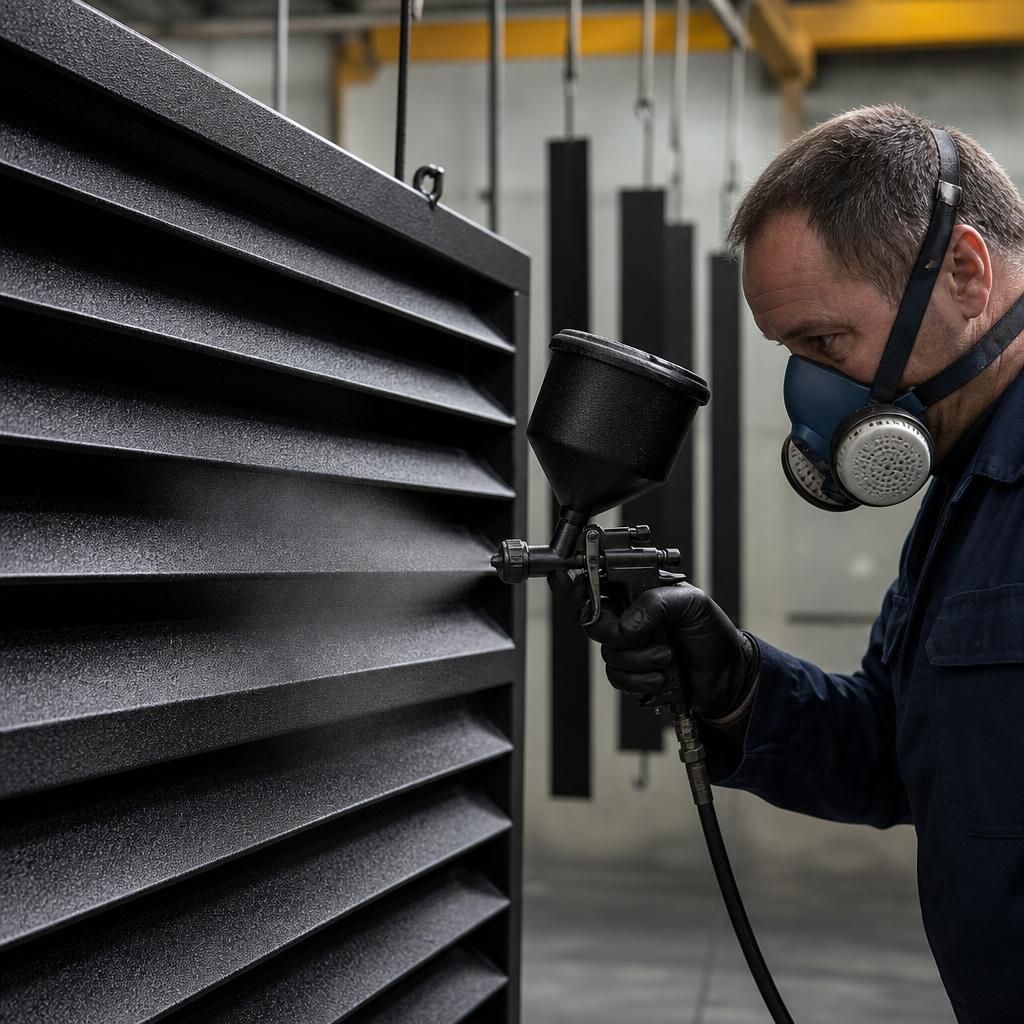 Image of a protective coating being applied