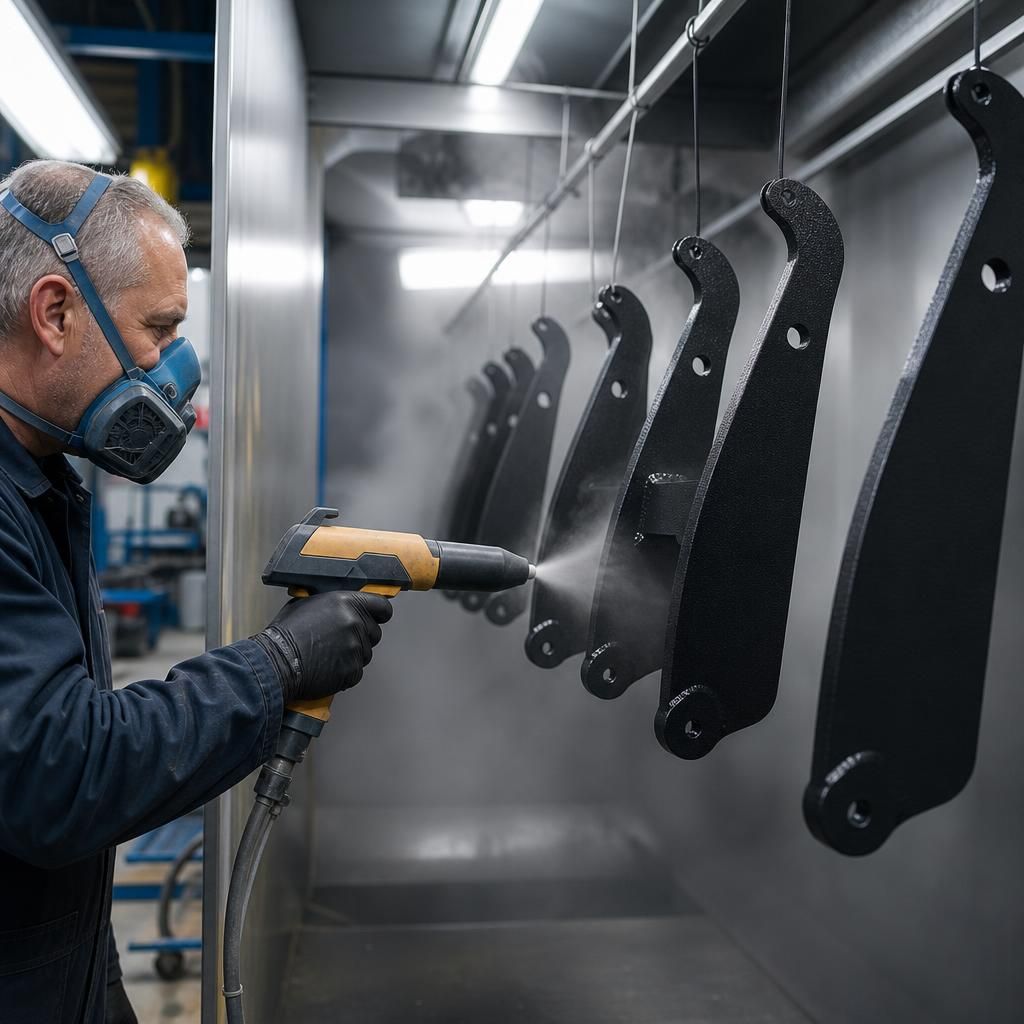 Image showing environmental benefits of powder coating