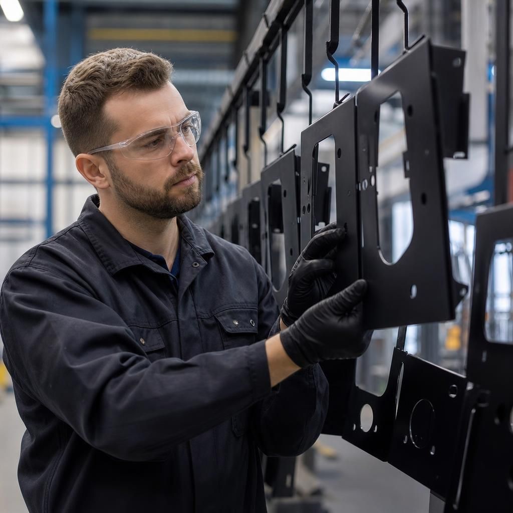 Quality Control in Powder Coating Facility