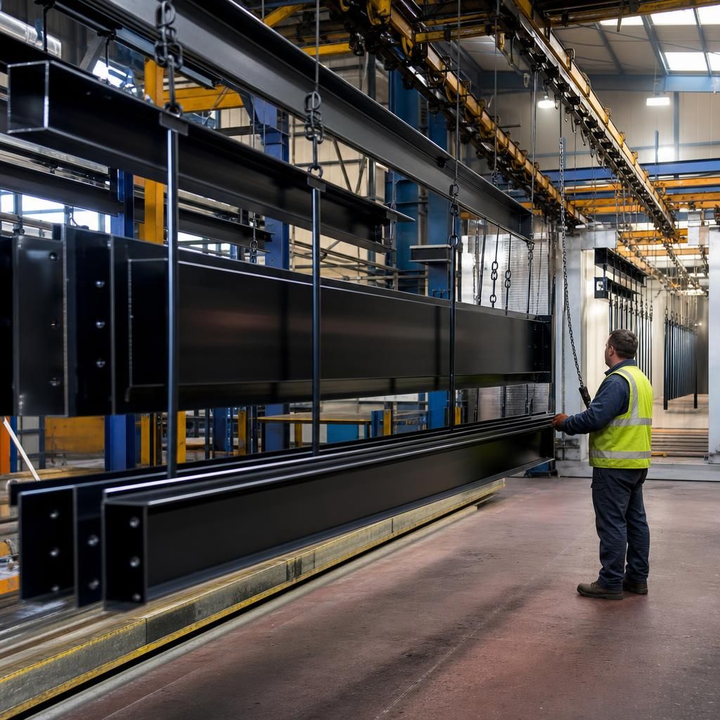 Batch processing of metal components