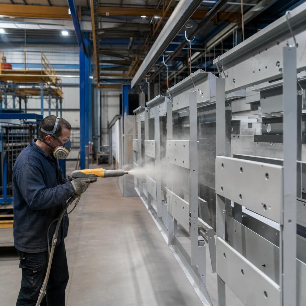 Specialised logistics for industrial coatings