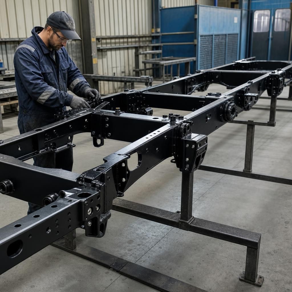 UV-Resistant Powder Coated Structural Frame