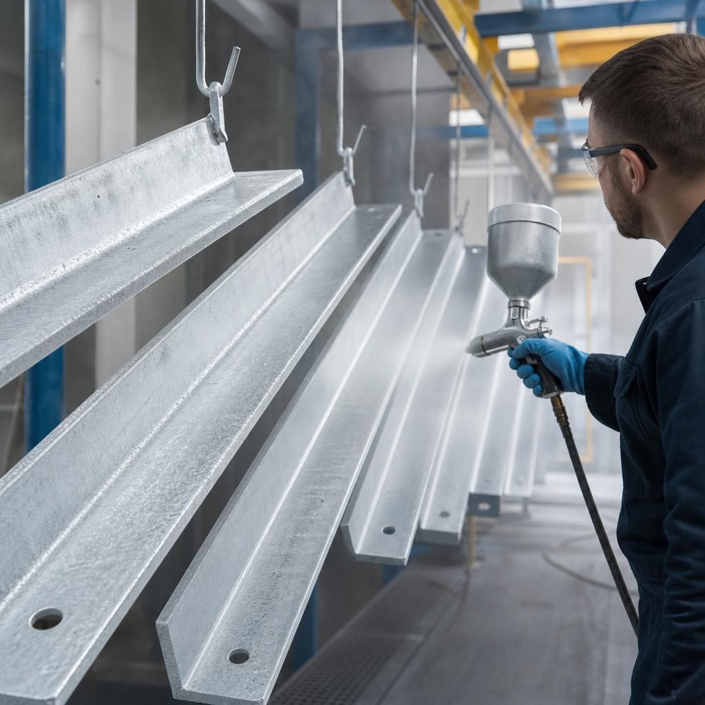 Variety of powder coating finishes