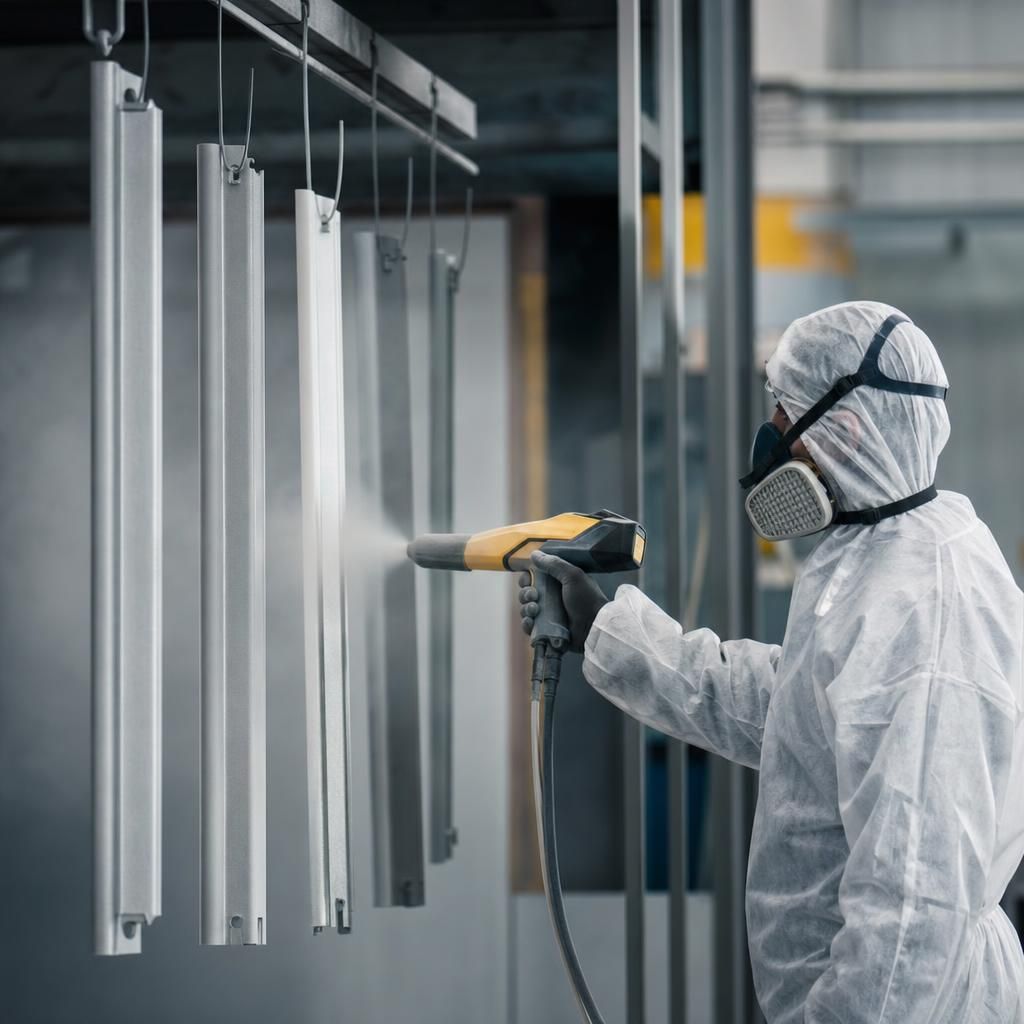 Environmental benefits of powder coating