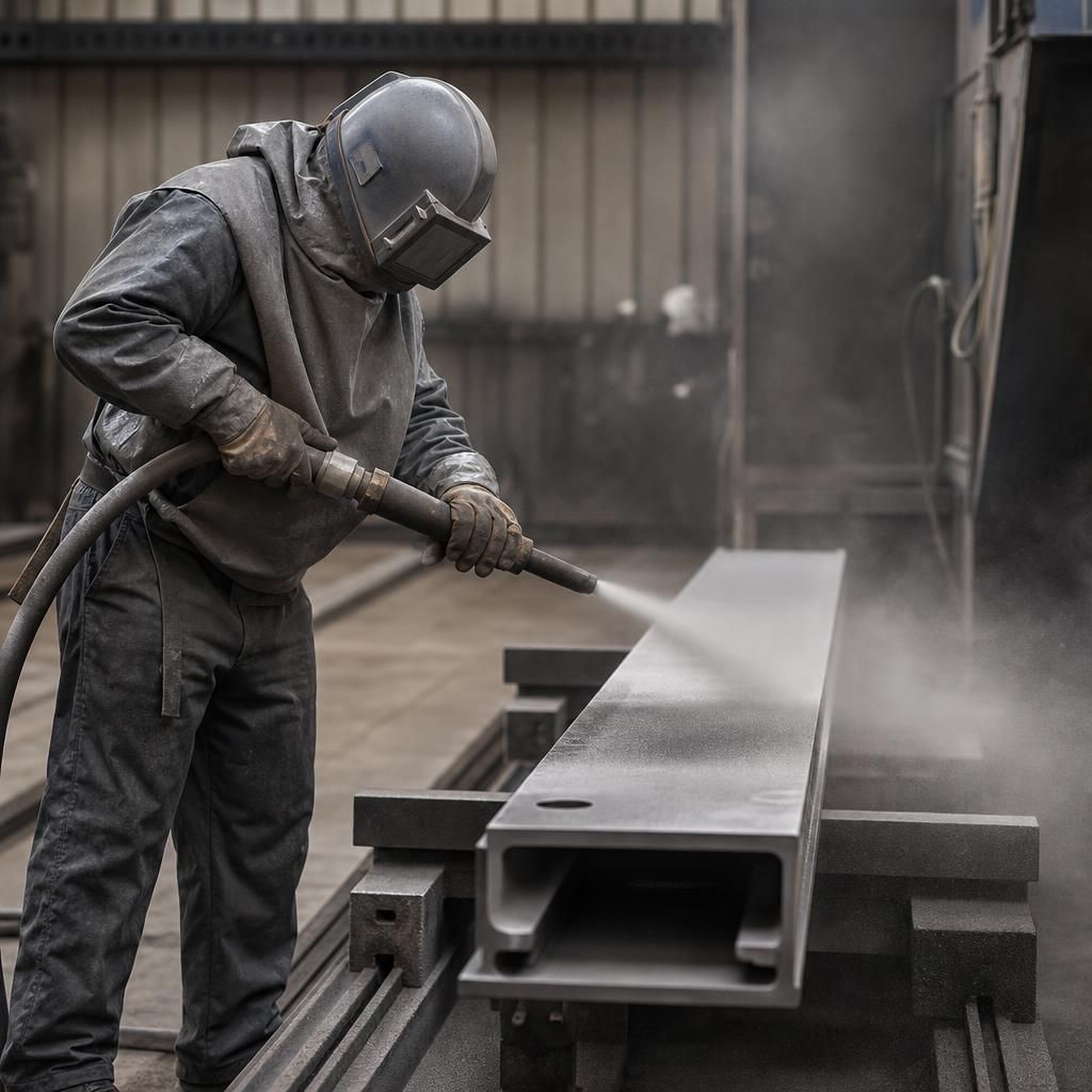 Batch processing of metal components