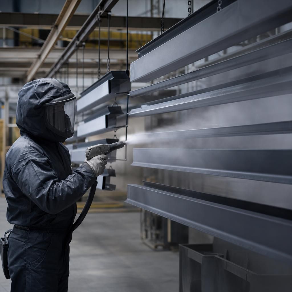 Metal surface preparation process
