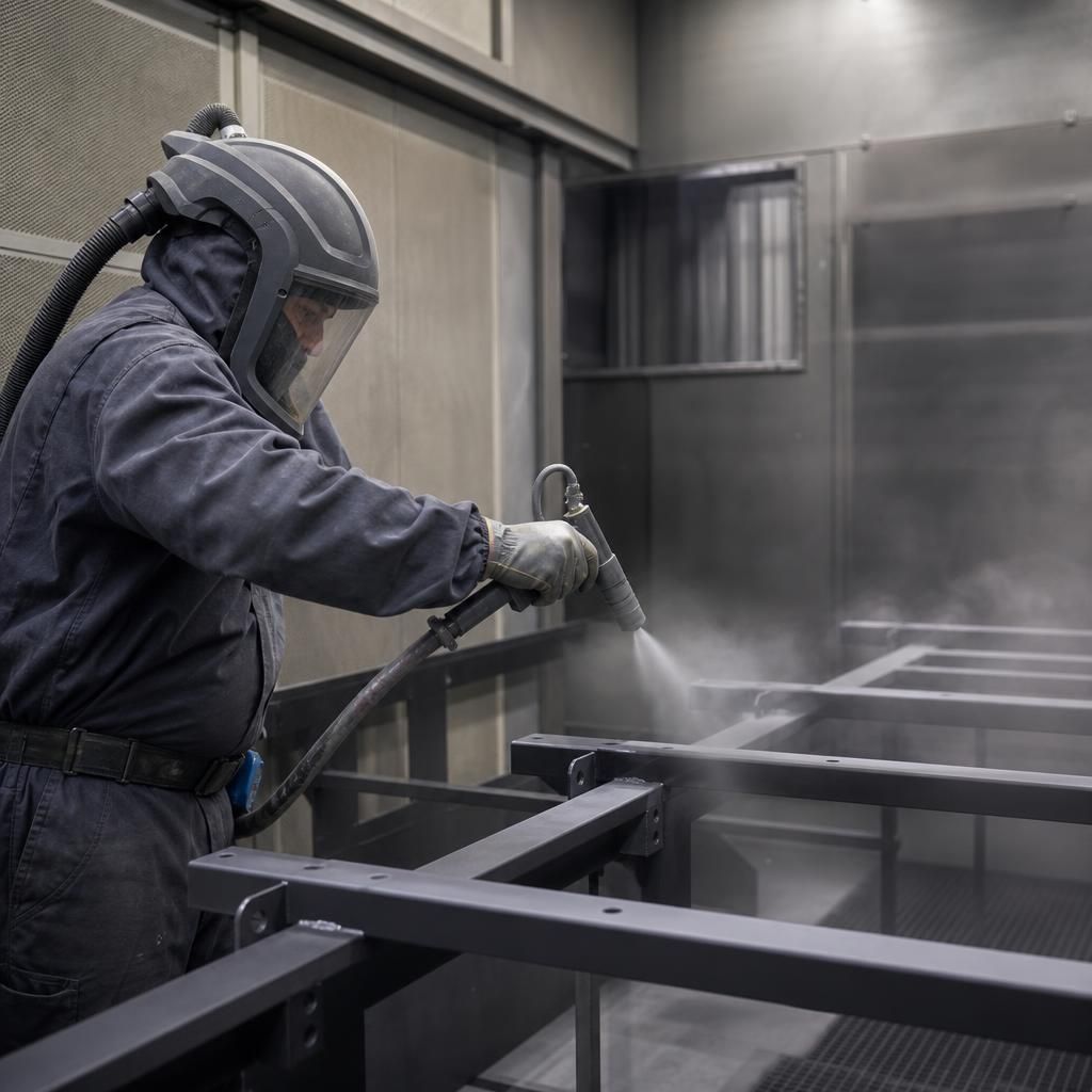 Degreasing metal components