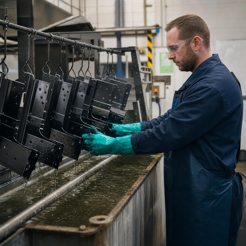 Application of phosphate coating