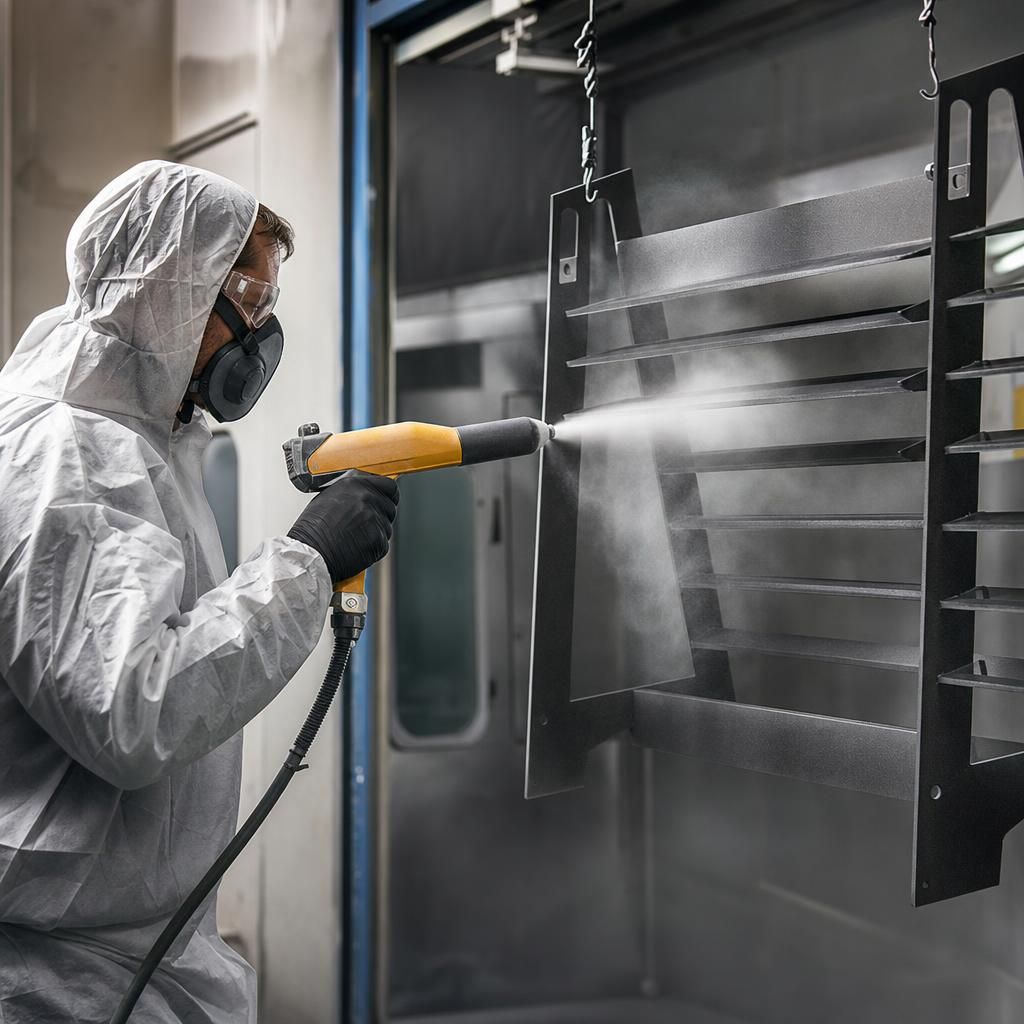 Team of powder coating specialists