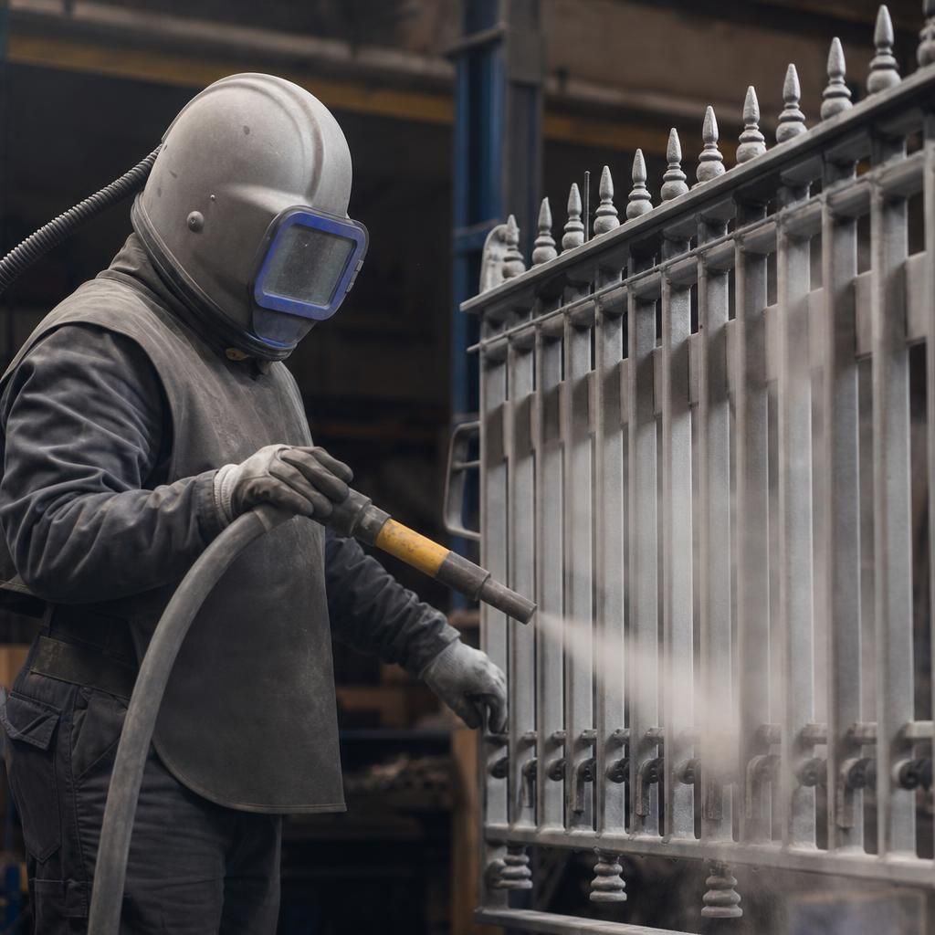 Aluminium oxide blasting media
