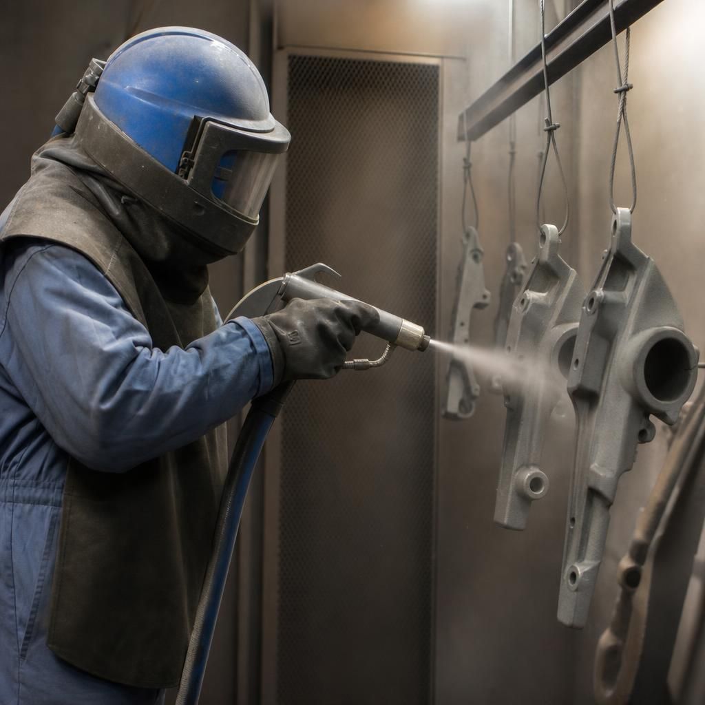 Precision Glass Bead Blasting